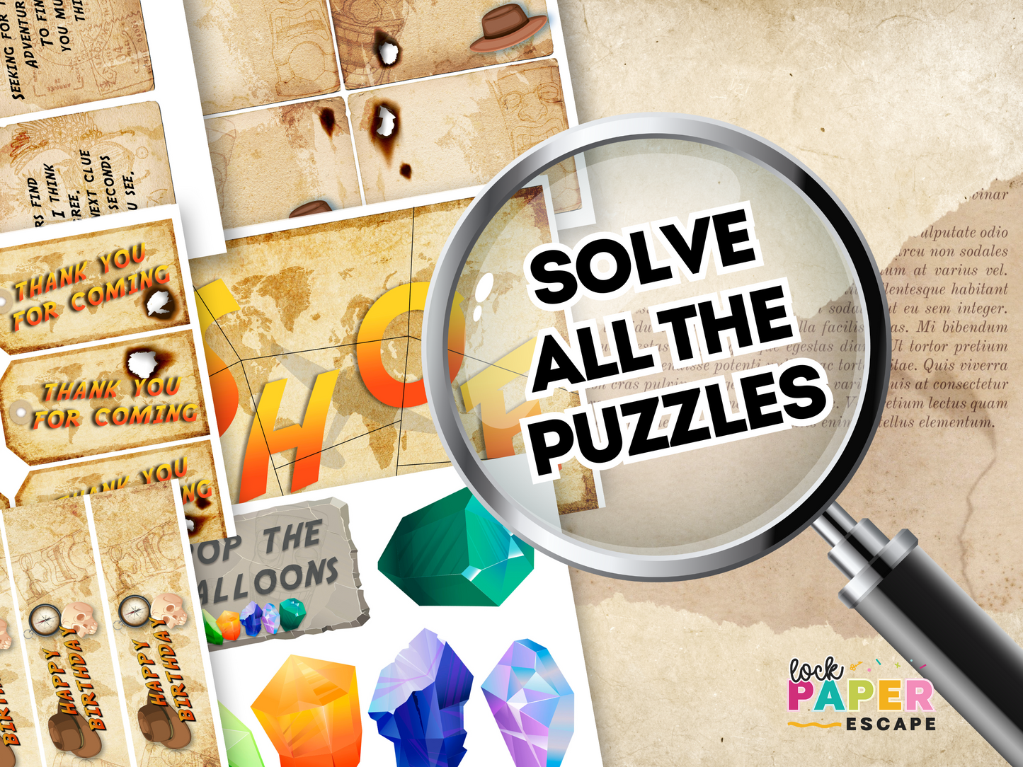 Indiana Jones Treasure Hunt