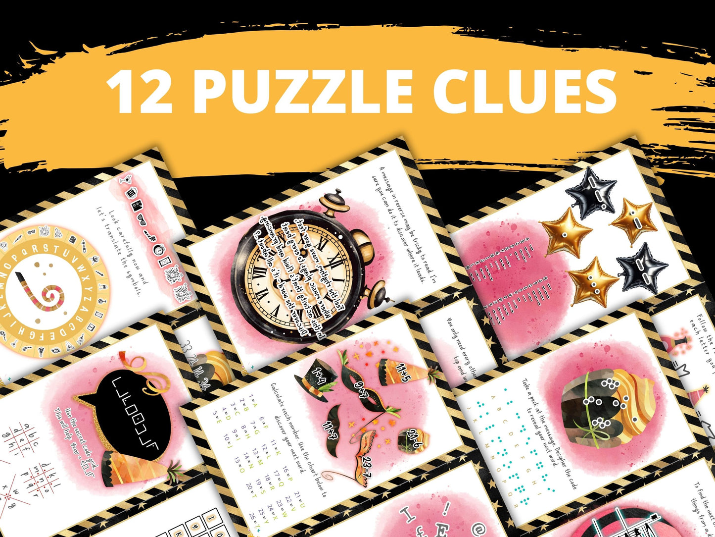 New Years Puzzle Treasure Hunt