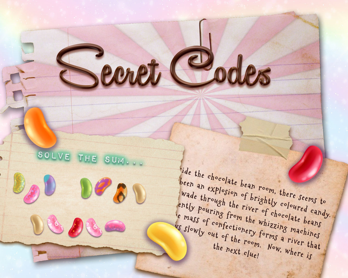 Chocolate Factory Kids Escape Room Game
