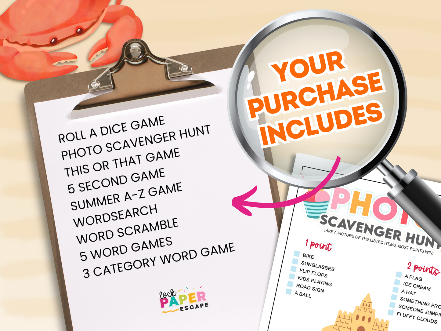 Ultimate Summer Activity Games Bundle! 🎉