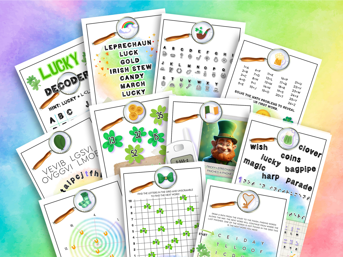 St Patrick's Day Escape Room
