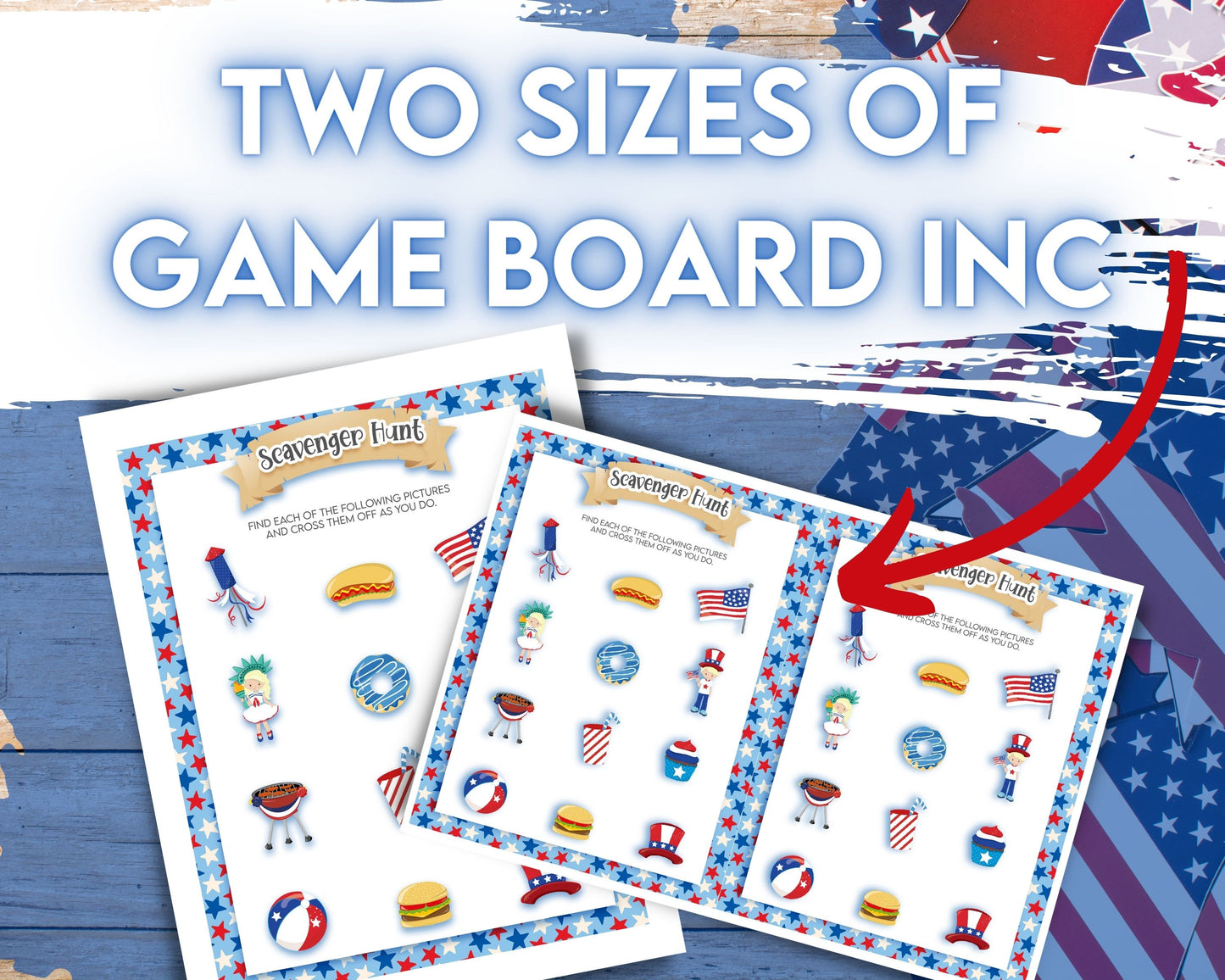 4th of July Scavenger Hunt
