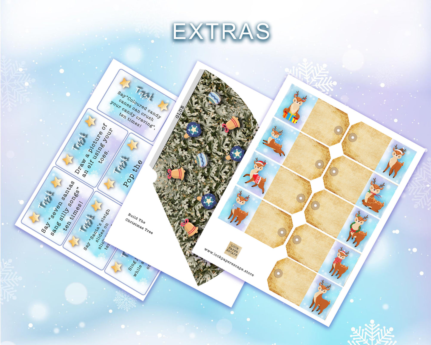 Reindeer Christmas Treasure Hunt