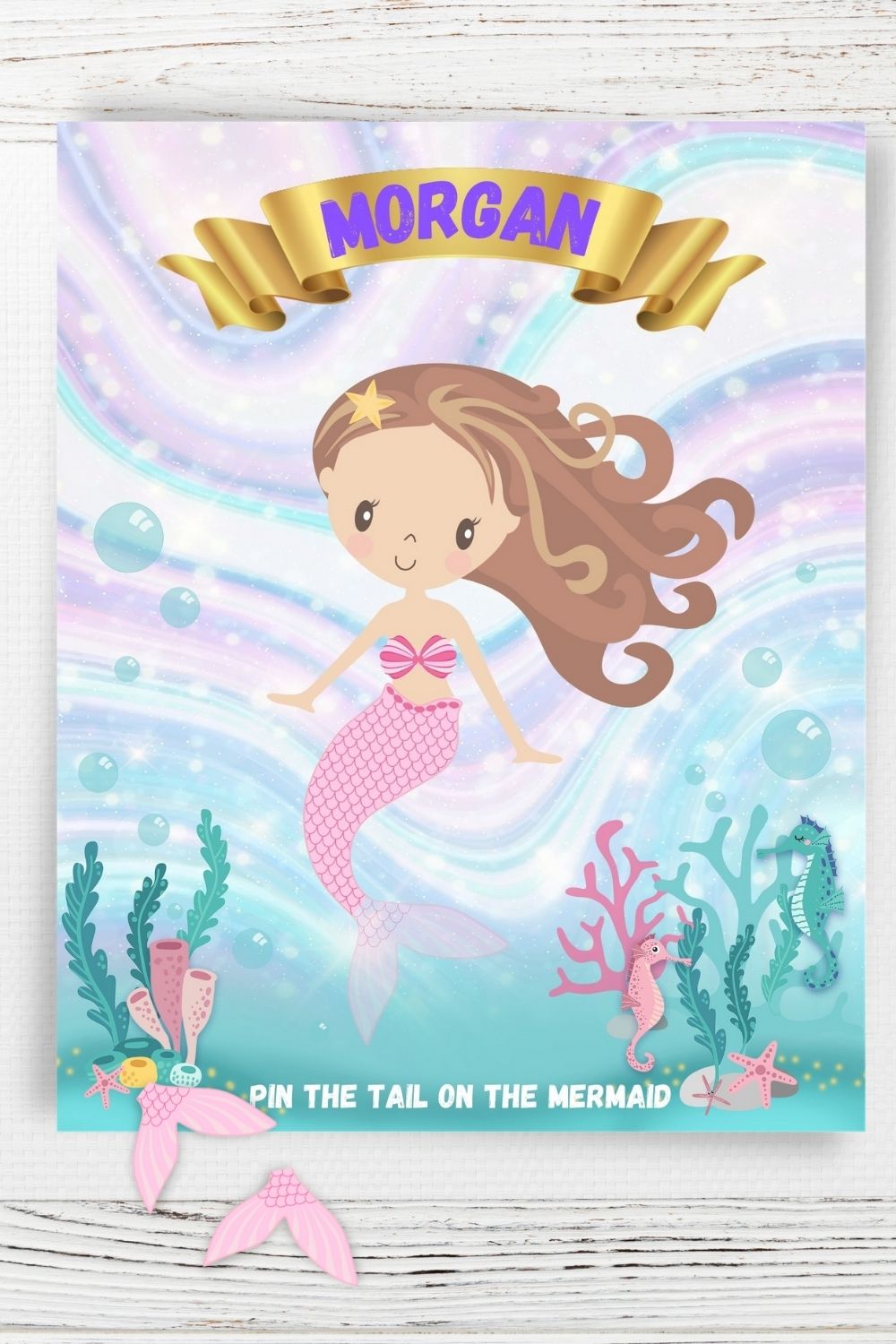 Pin the tail on the Mermaid
