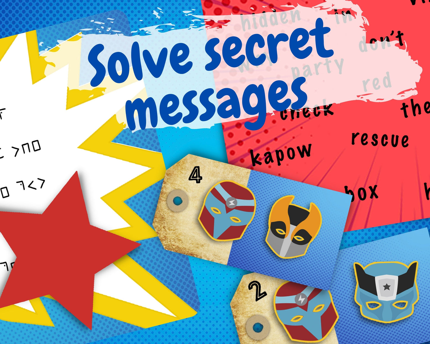 Super Hero Treasure Hunt