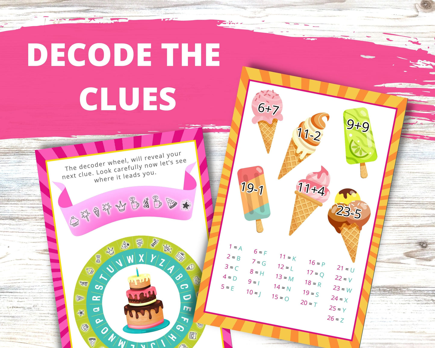 Inside Birthday Treasure Hunt