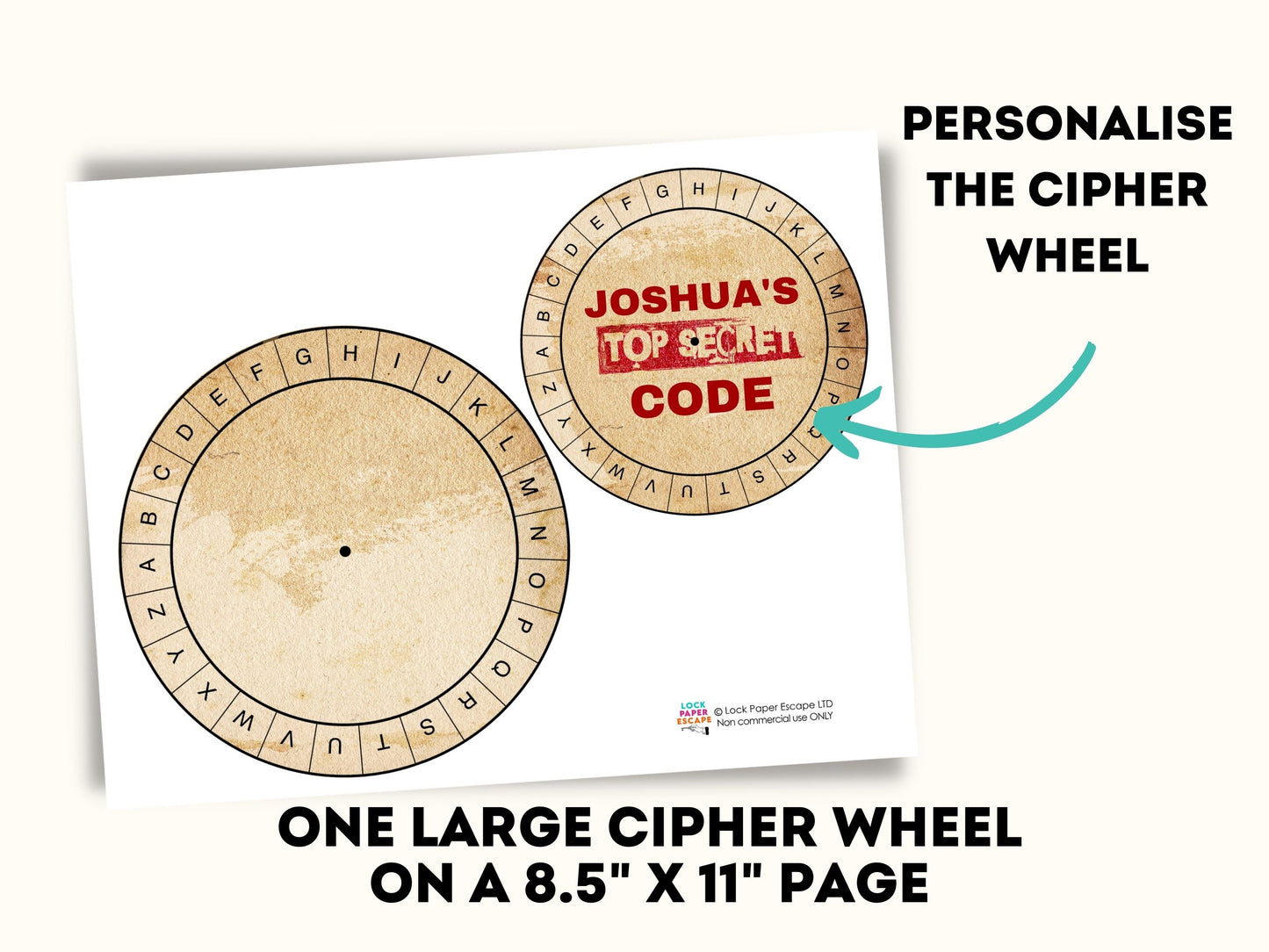 Spy Party Secret Message Kit