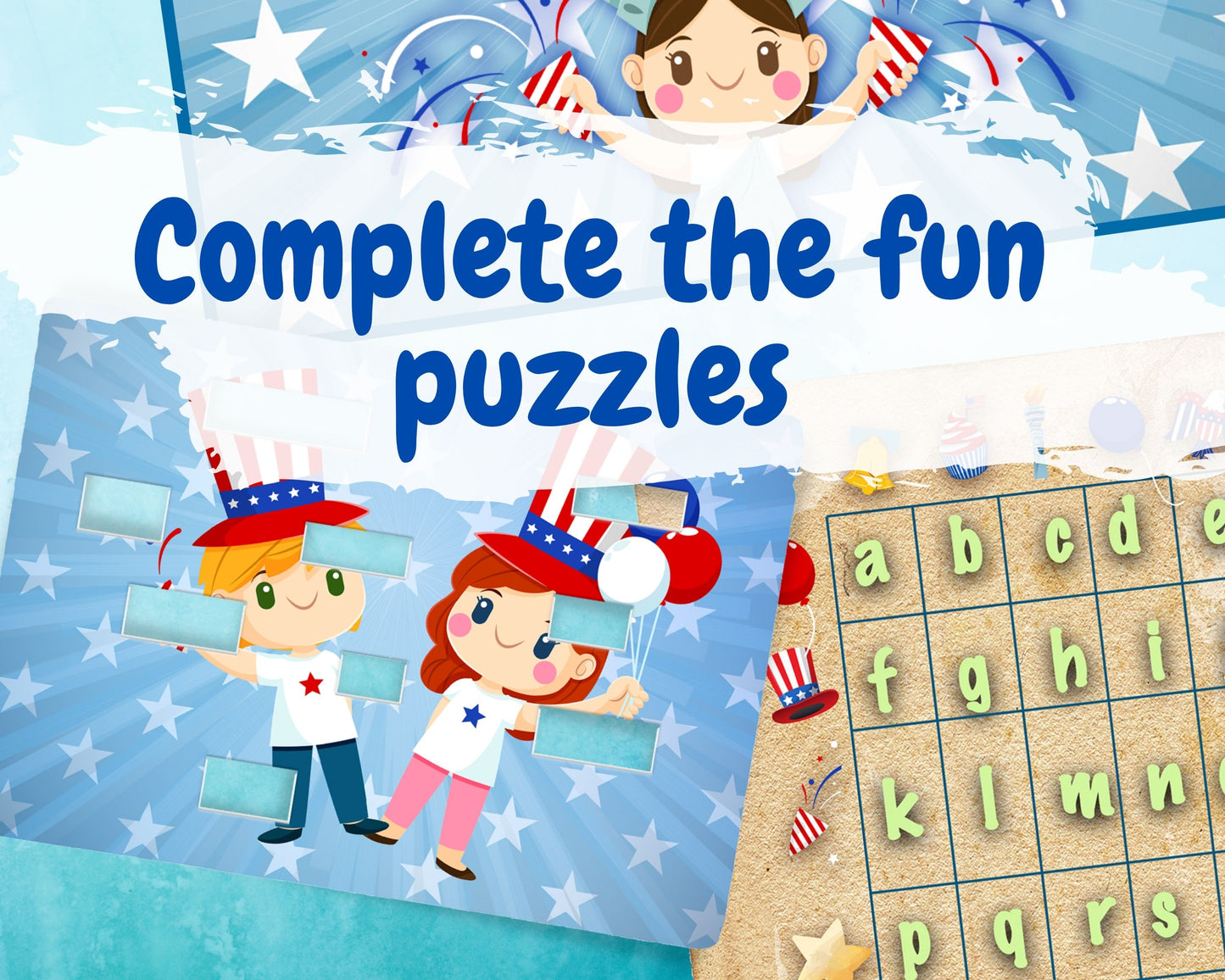 Fourth-July-Treasure-Hunt-puzzles