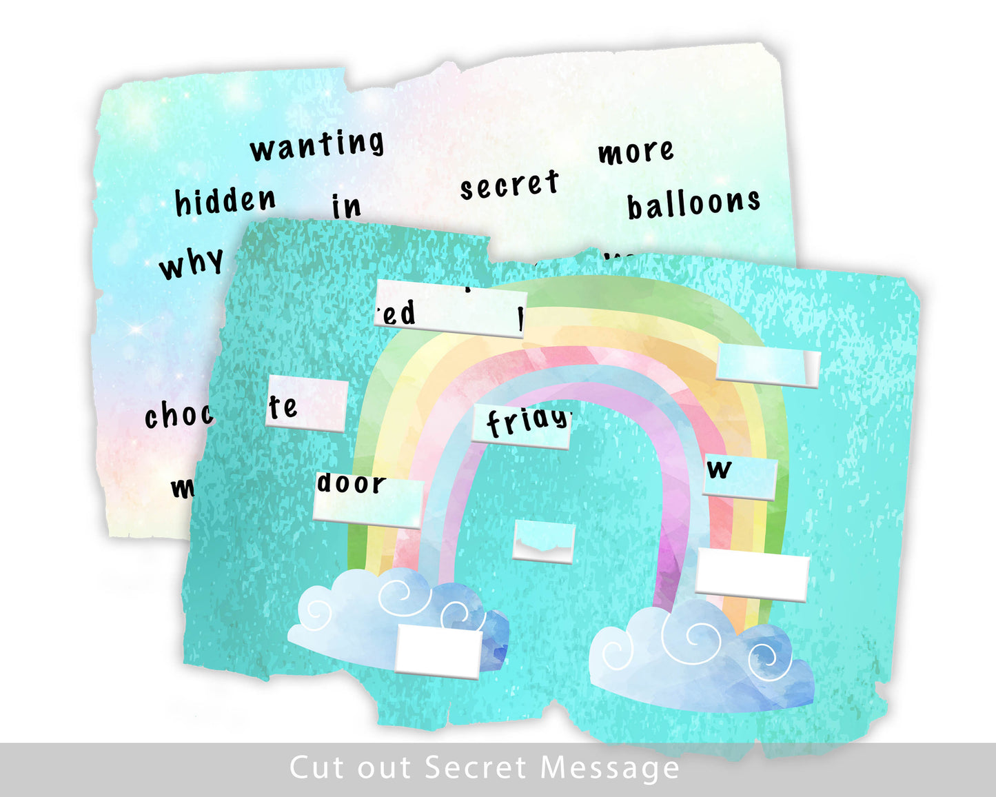 unicorn birthday treasure hunt