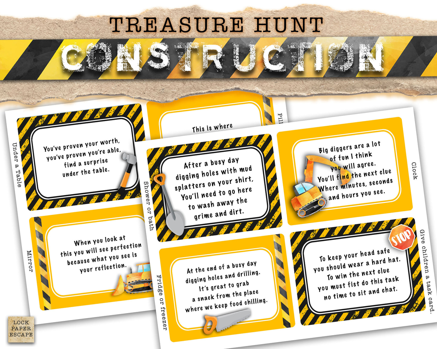 Construction Treasure Hunt