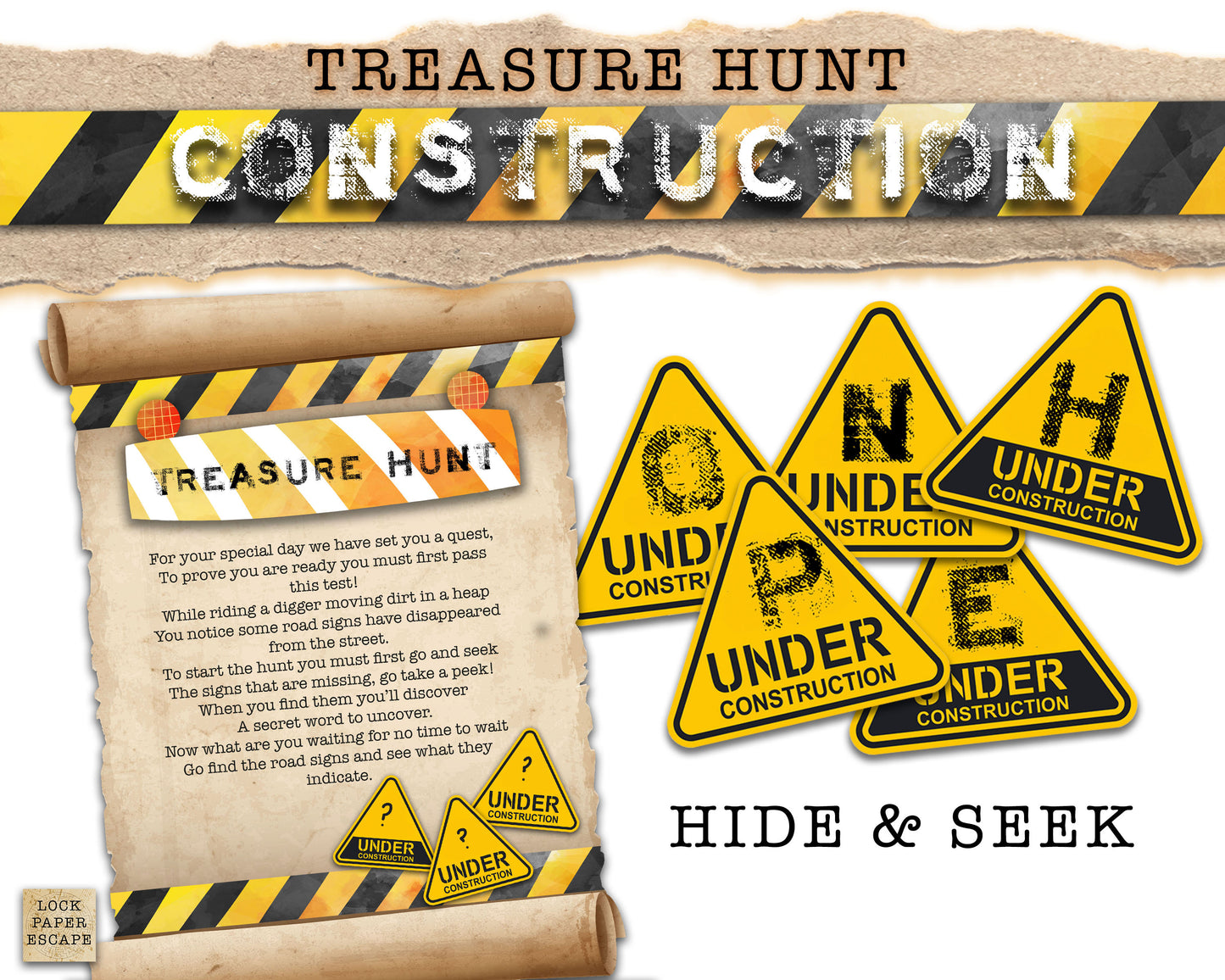 Construction Treasure Hunt