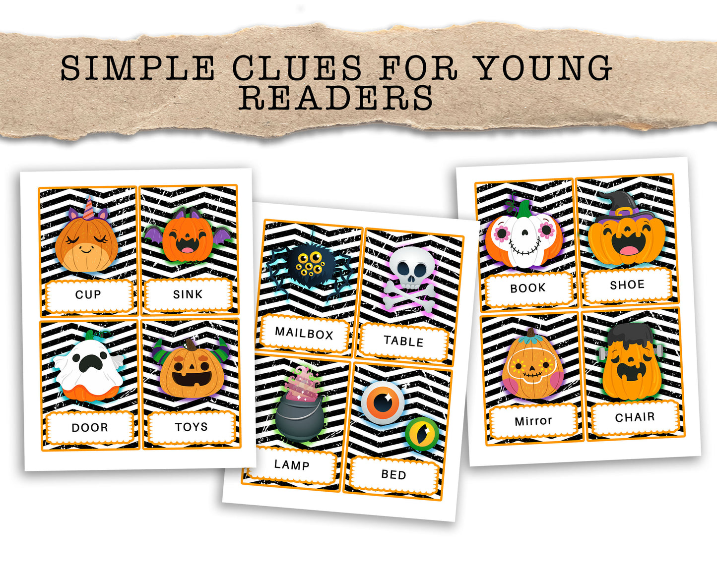 Easy Halloween Treasure Hunt