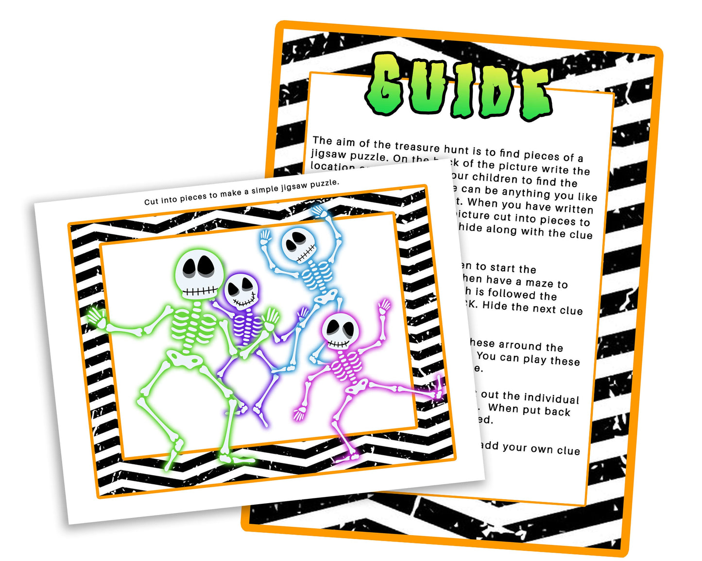 Easy Halloween Treasure Hunt