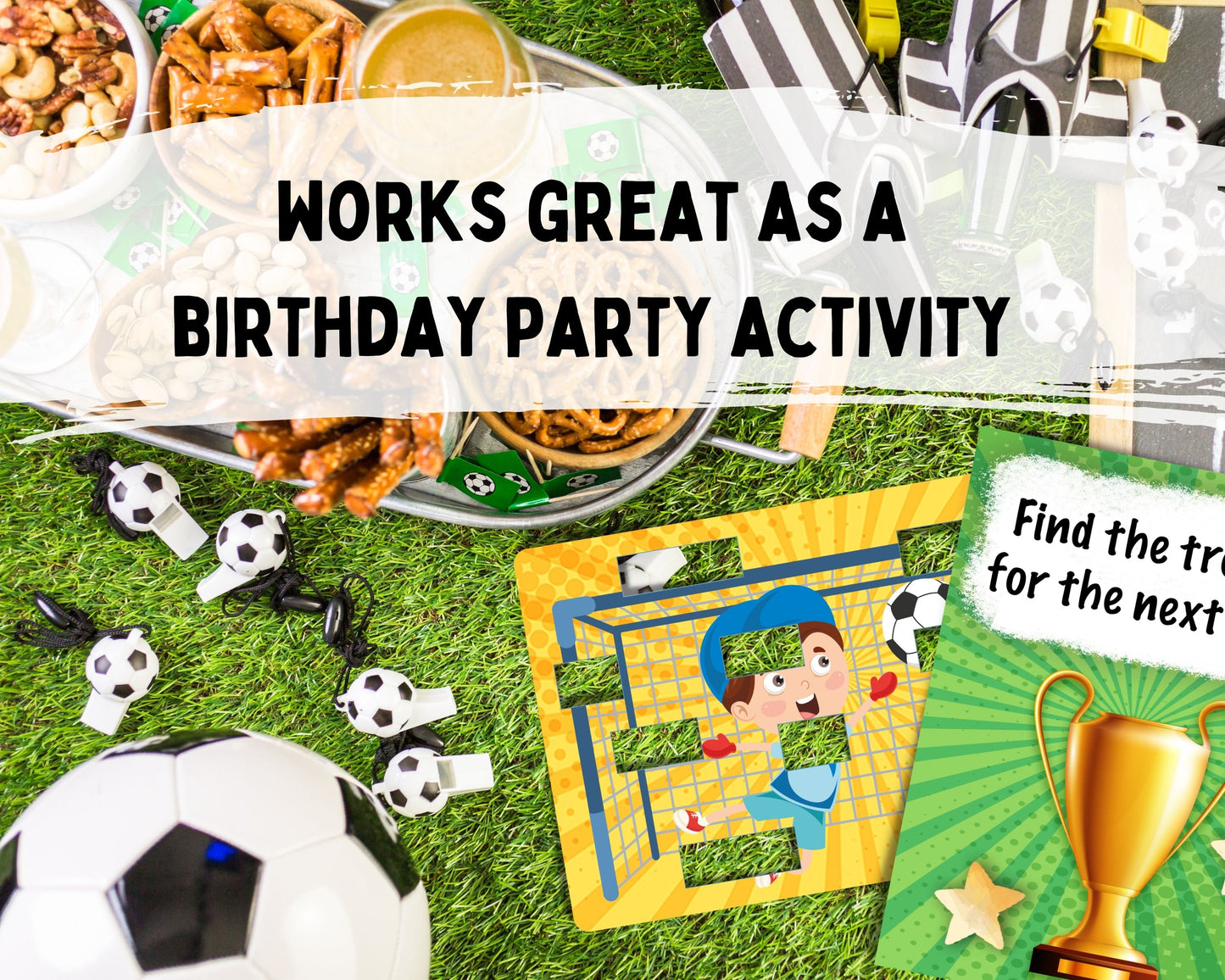Soccer Inside Treasure Hunt