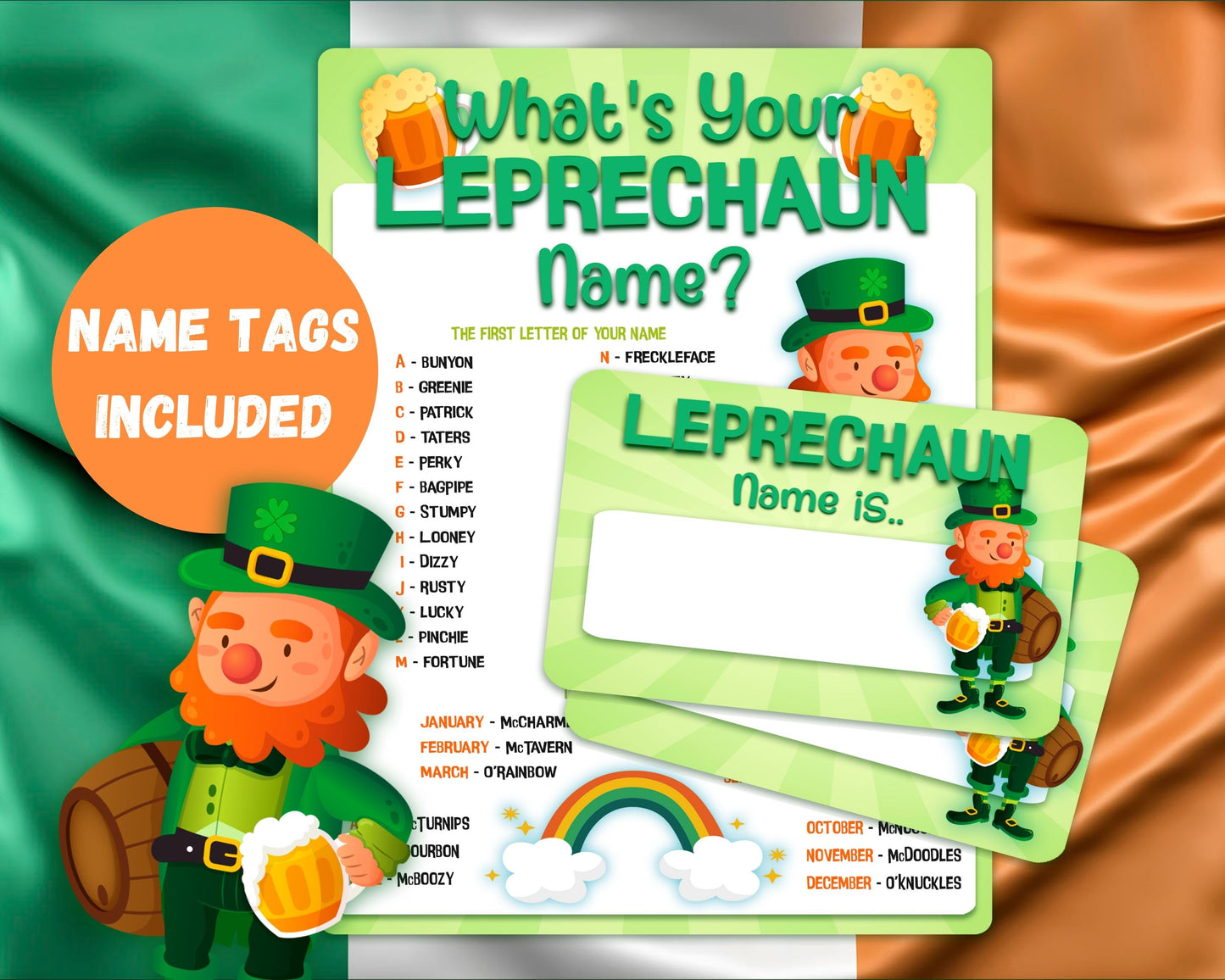 What's Your Leprechaun Name?