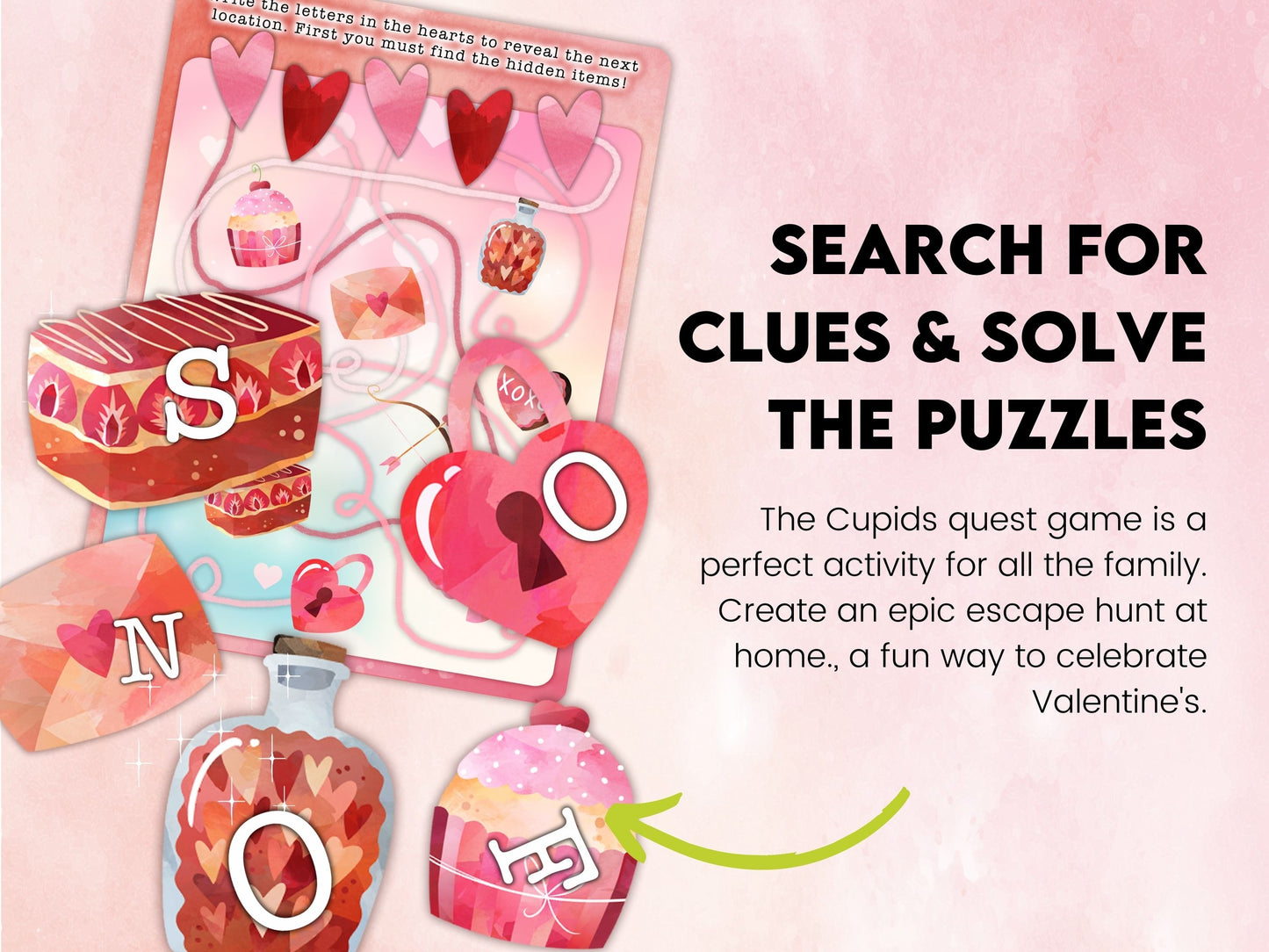Cupid's Quest Valentine's Escape Room Hunt