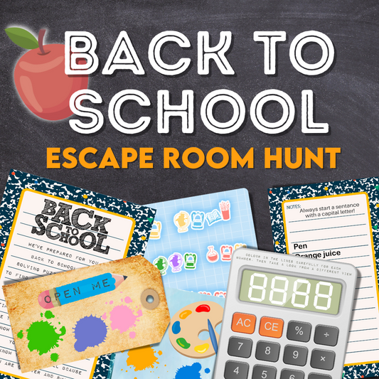 Back To School Escape Room Hunt