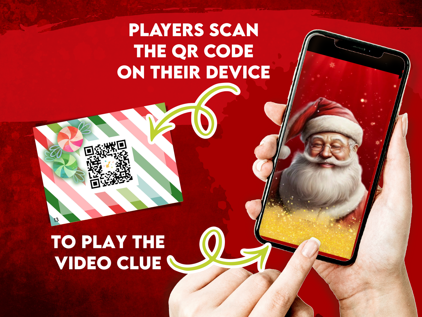 Santa's Video Christmas Treasure Hunt