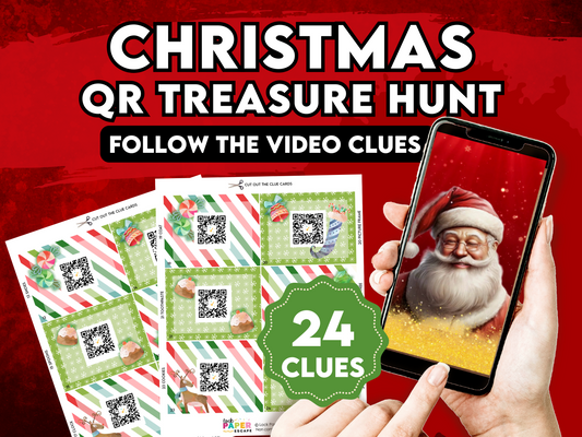 Santa's Video Christmas Treasure Hunt