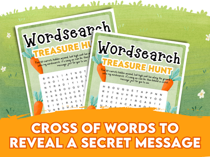 Easter Word Search Treasure Hunt Activity