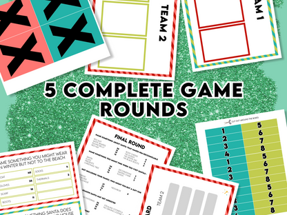 Christmas Family Feud Printable Game