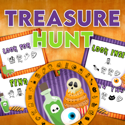 Secret Code Halloween Treasure Hunt