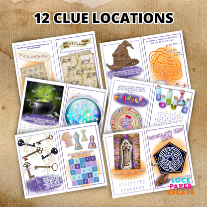 Wizard Puzzle Treasure Hunt