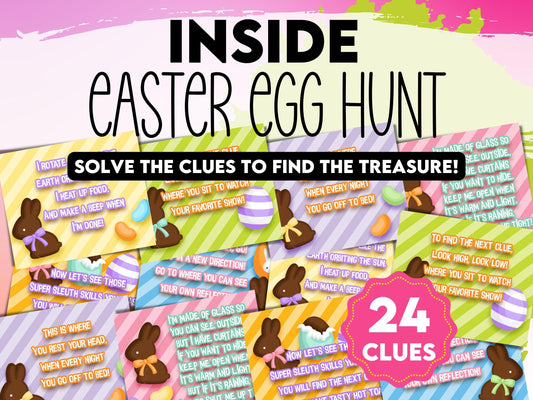 Easter Treasure Hunt Clue | Inside