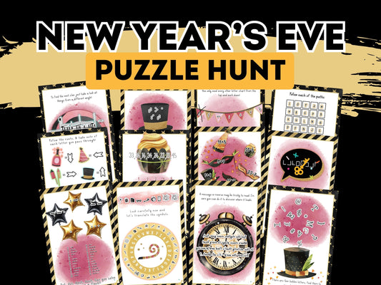 New Years Puzzle Treasure Hunt