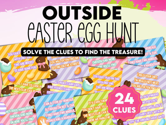Easter Treasure Hunt Clue | Outside