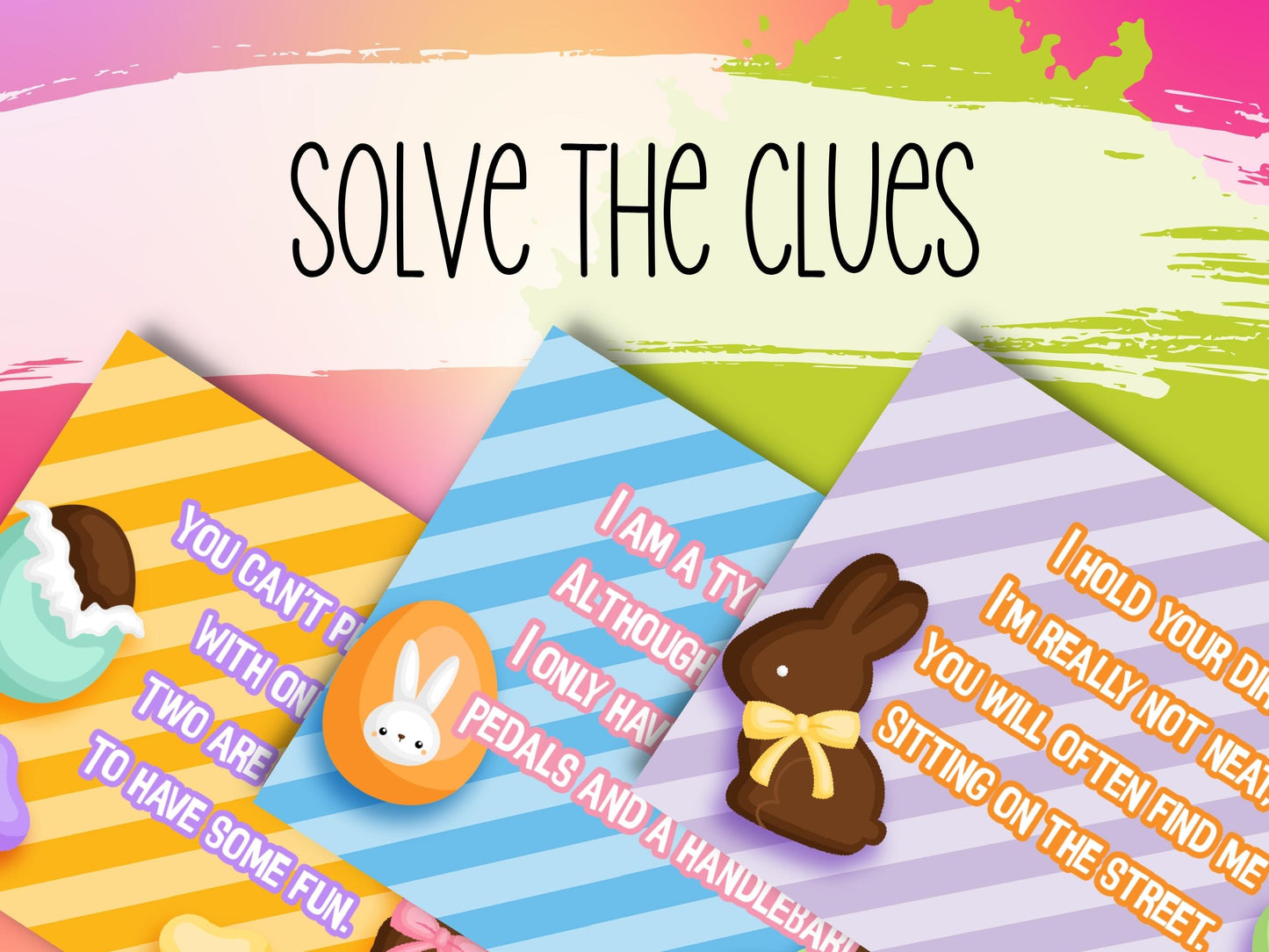 Easter Treasure Hunt Clue | Outside