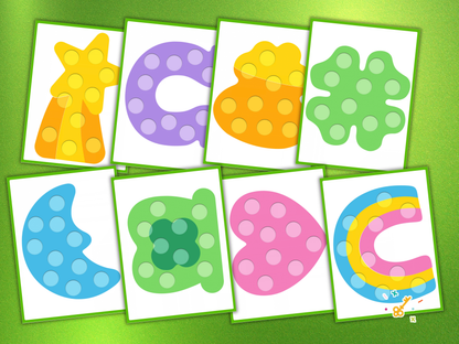 St. Patrick's Day Lucky Dice