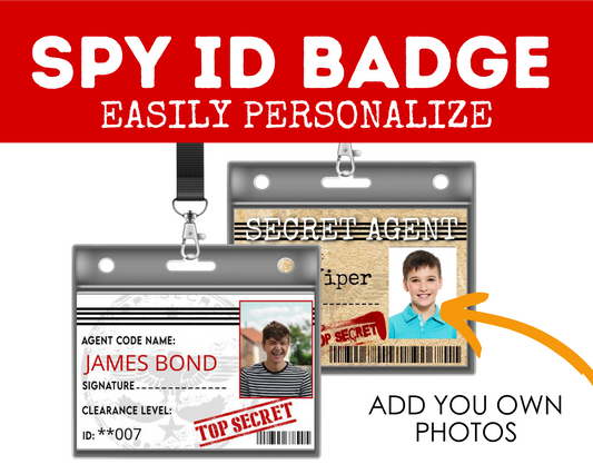 Spy ID Badge