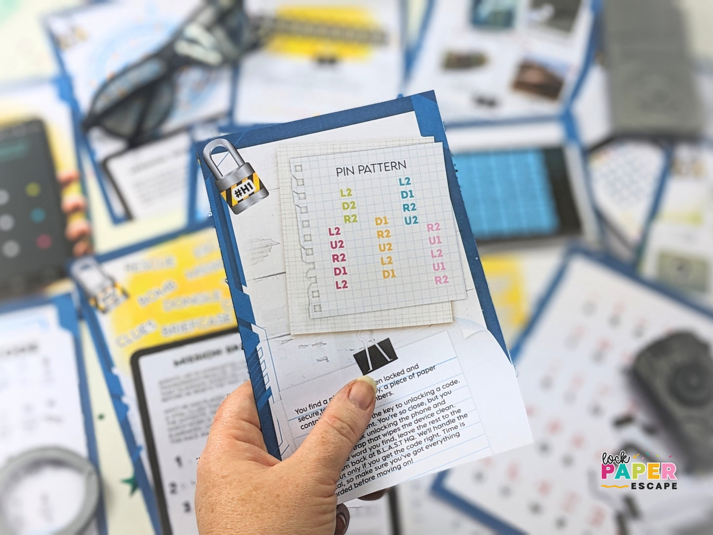 Spy Escape Room Game – Printable Party Adventure for Kids