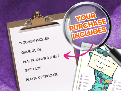 Zombie Puzzle Hunt