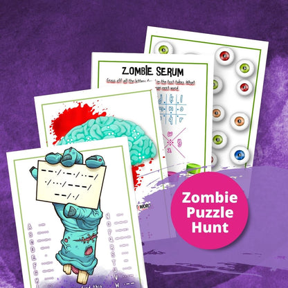 Zombie Puzzle Hunt