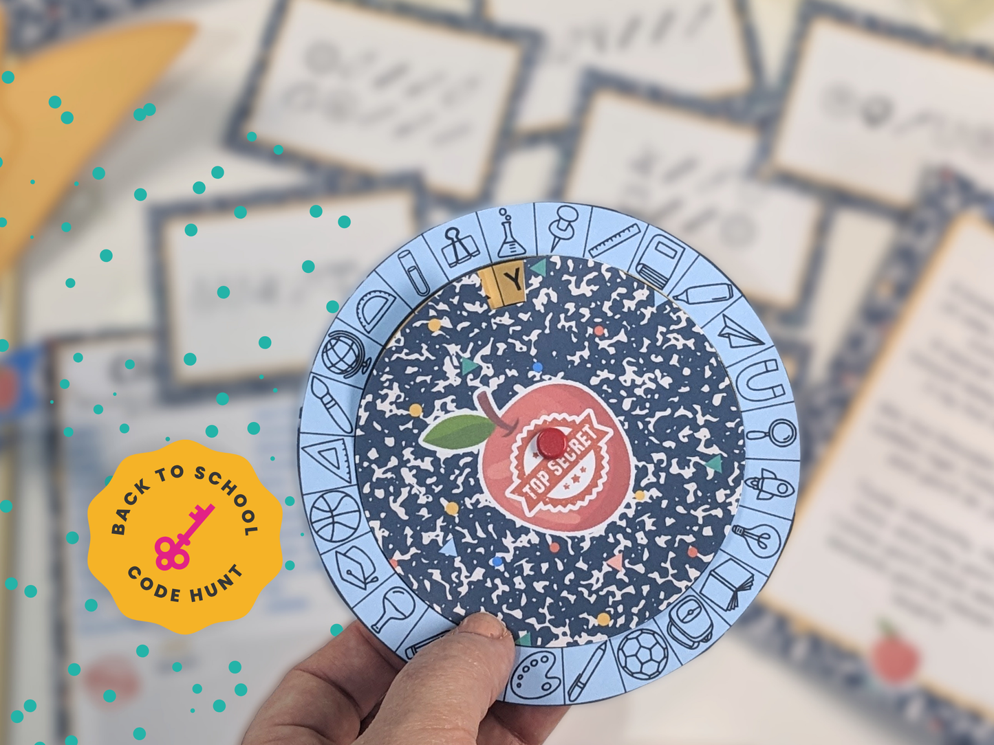 Back To School Cipher Scavenger Hunt