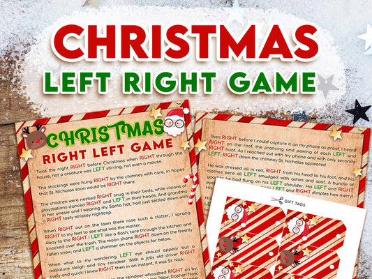 Christmas Left Right Game