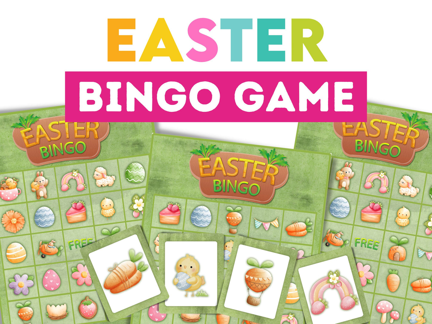 Easter Bingo for Kids