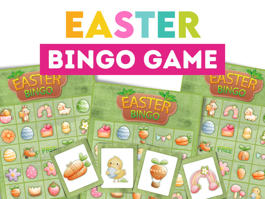 Easter Bingo for Kids