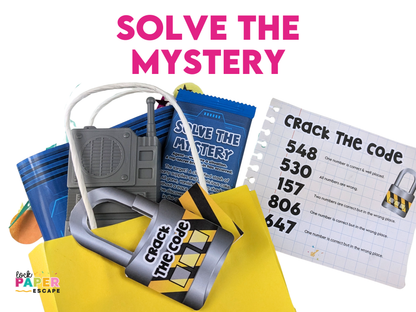 Escape Room - Gift Tag Puzzle