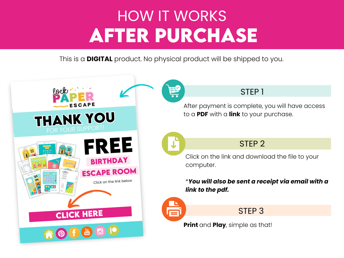 Escape Room - Gift Tag Puzzle