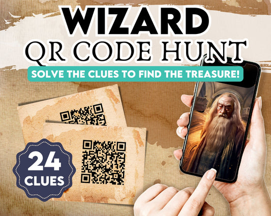 Wizard Qr Code treasure Hunt