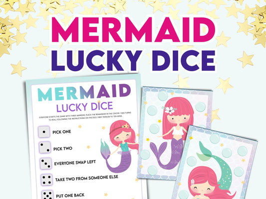 Mermaid printable game