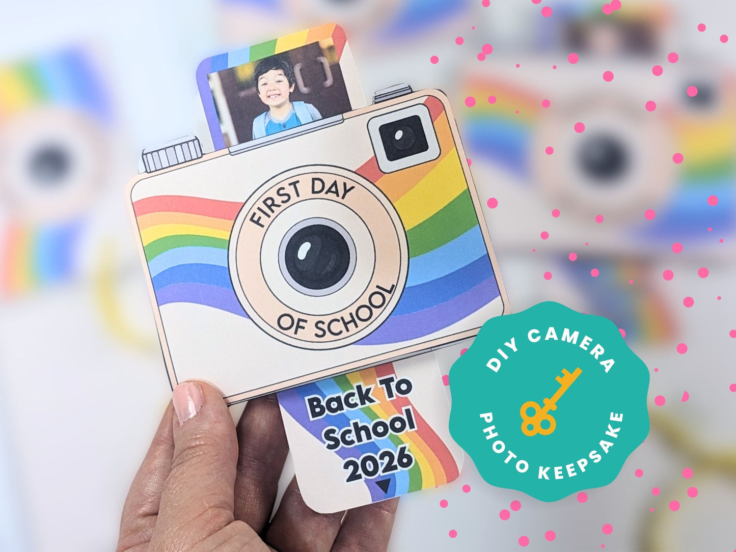 Back To School Camera Photo keepsake Gift