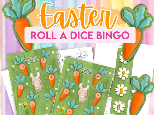 Easter Carrot Bingo