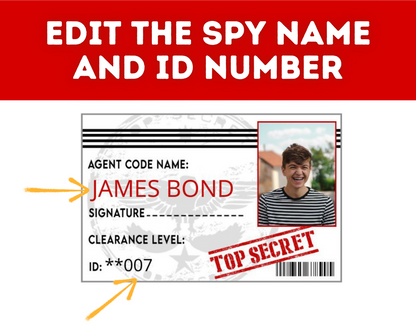 Spy ID Badge