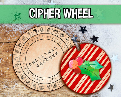 Christmas Cipher Wheel