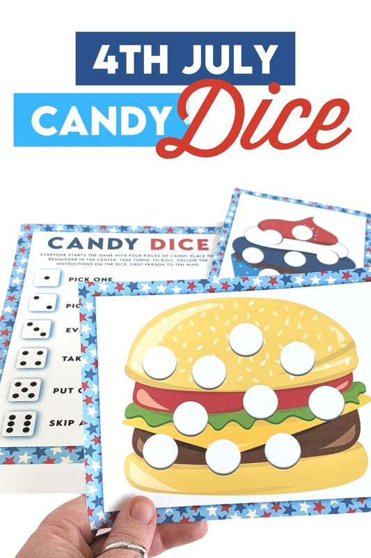 4th July Candy Dice Game