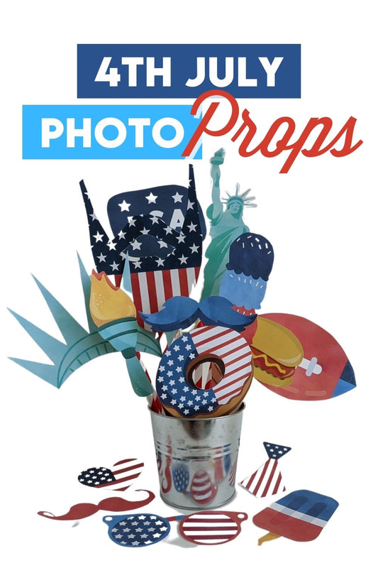 4th July Photo Booth Props